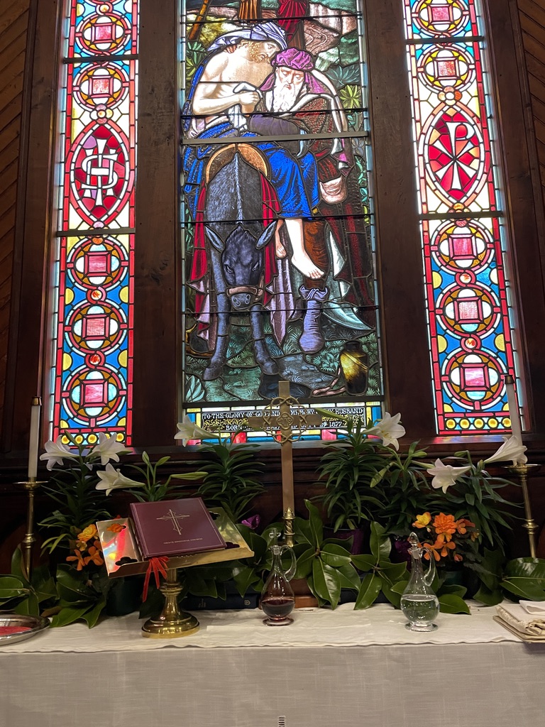 Worship at Grace Episcopal Church in Massies Mill, VA
